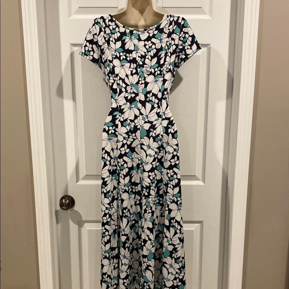 Floral Print Women's Dress - Picture 4 of 4